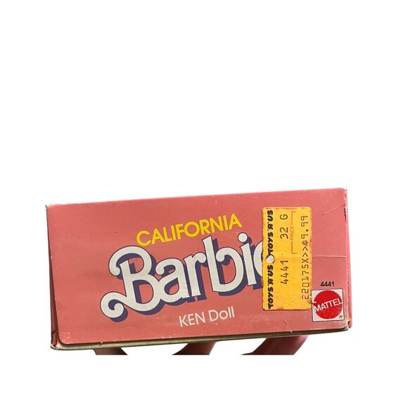 NIB Sealed 1987 California Barbie Ken Doll Mattel Comic Book Inside Orange - Picture 5 of 5